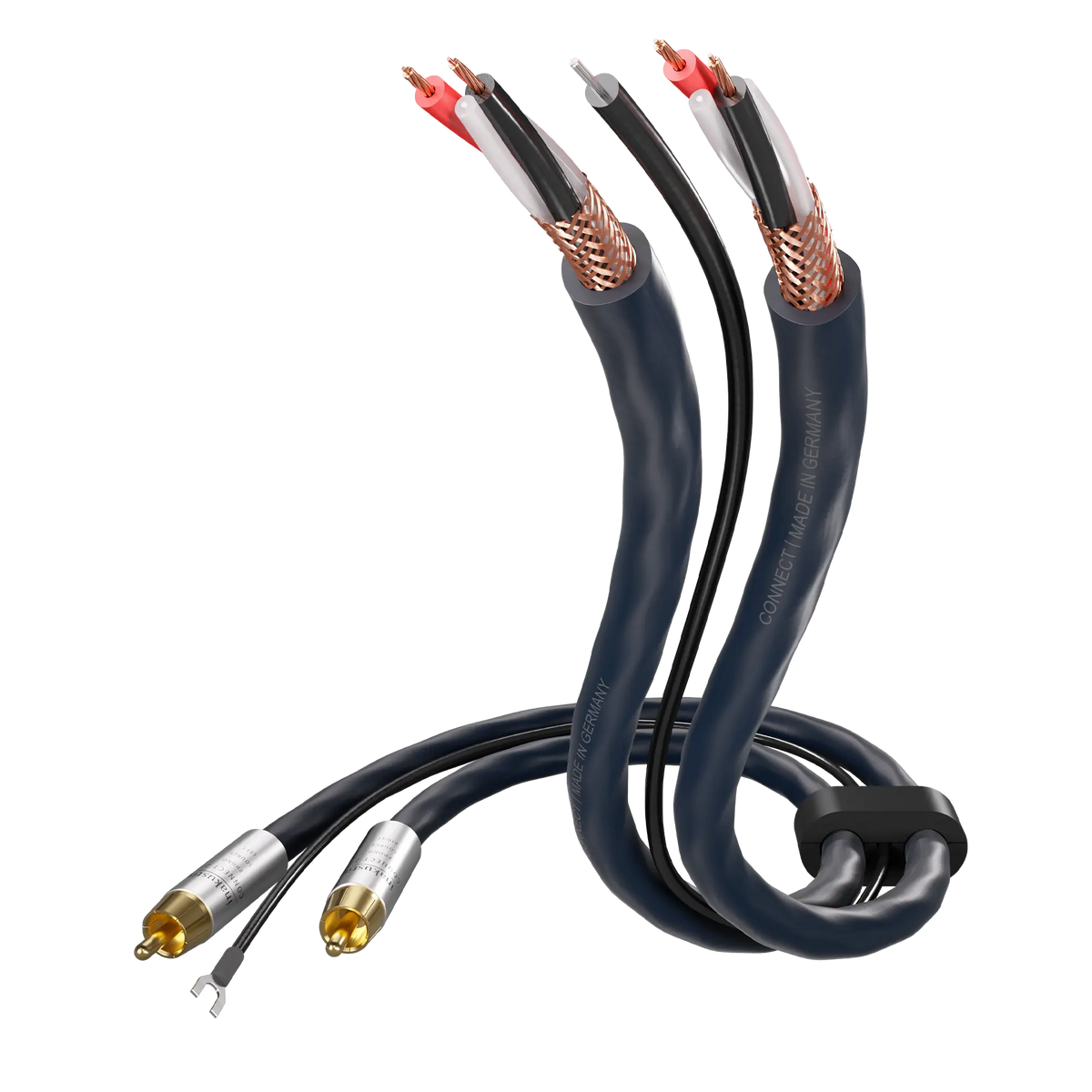Inakustik Connect 212 Phono RCA (0,75 m) - 1