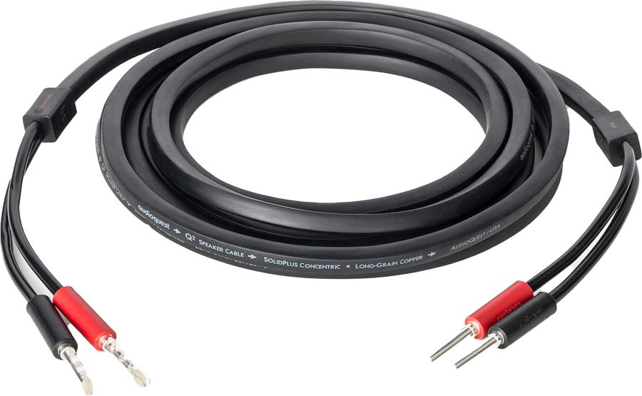 Audioquest Q2 Bananes SureGrip 100 Silver (2 x 3 m) - 1