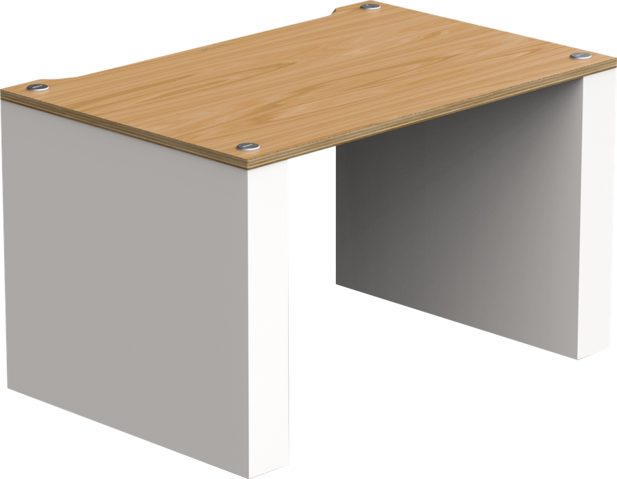 Blok Stax 2G LP Naturel & Blanc satiné - 1